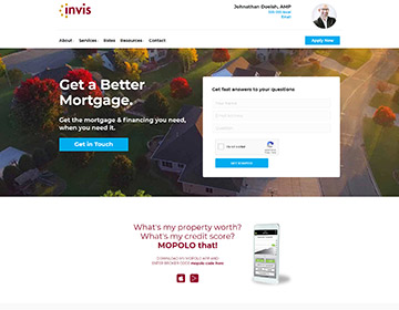 Click to View Invis Site 13 Mortgage Template