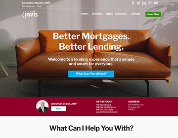 Click to View Invis Site 14 Mortgage Template
