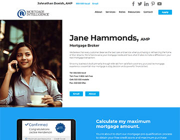 Click to View MI Site 12 Mortgage Template